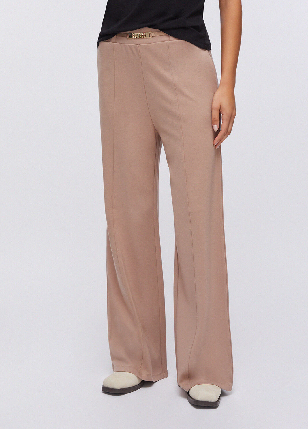 Pantalon en jersey beige Liu Jo - large image number 0