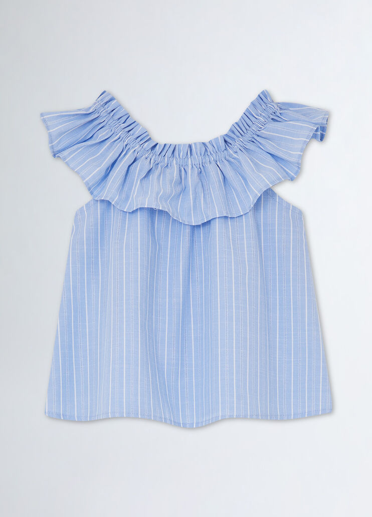 Striped top light blue Liu Jo - medium Striped top light blue Liu Jo - medium