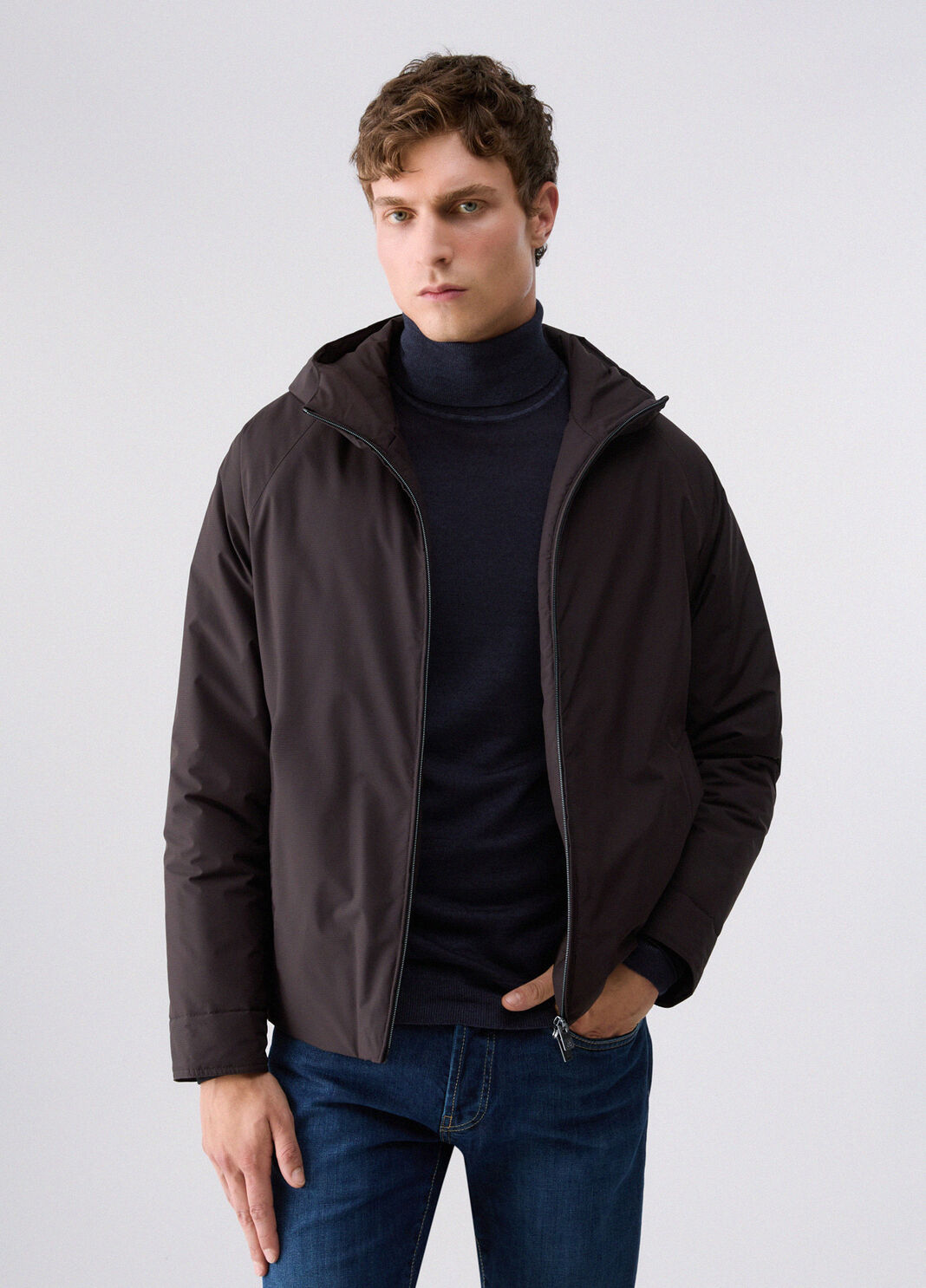 Blouson mit Kapuze braun Liu Jo - large image number 0