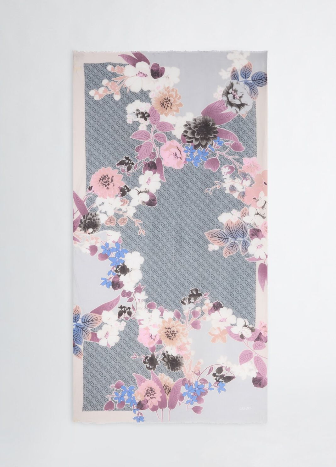 Stola mit Blumenprint Schwarz Liu Jo - large image number 1