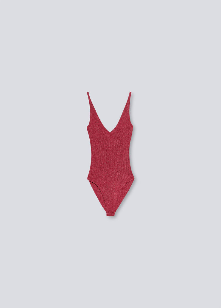 Body in lurex coral Liu Jo - large image number 4 Body in lurex coral Liu Jo - large image number 4