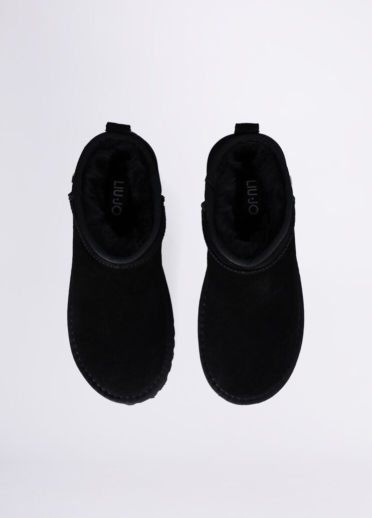 Suede ankle boots black Liu Jo - large image number 3 Suede ankle boots black Liu Jo - large image number 3