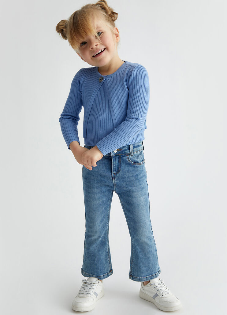 Flared cotton jeans blue denim Liu Jo - medium Flared cotton jeans blue denim Liu Jo - medium