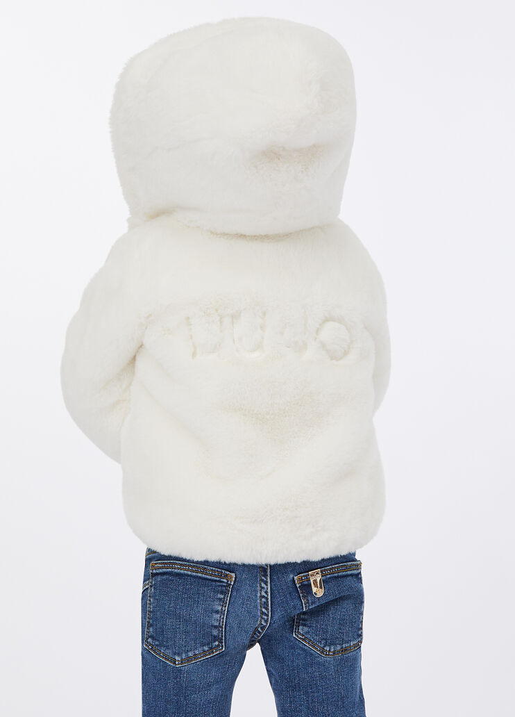 Teddy jacket white Liu Jo - large image number 1 Teddy jacket white Liu Jo - large image number 1