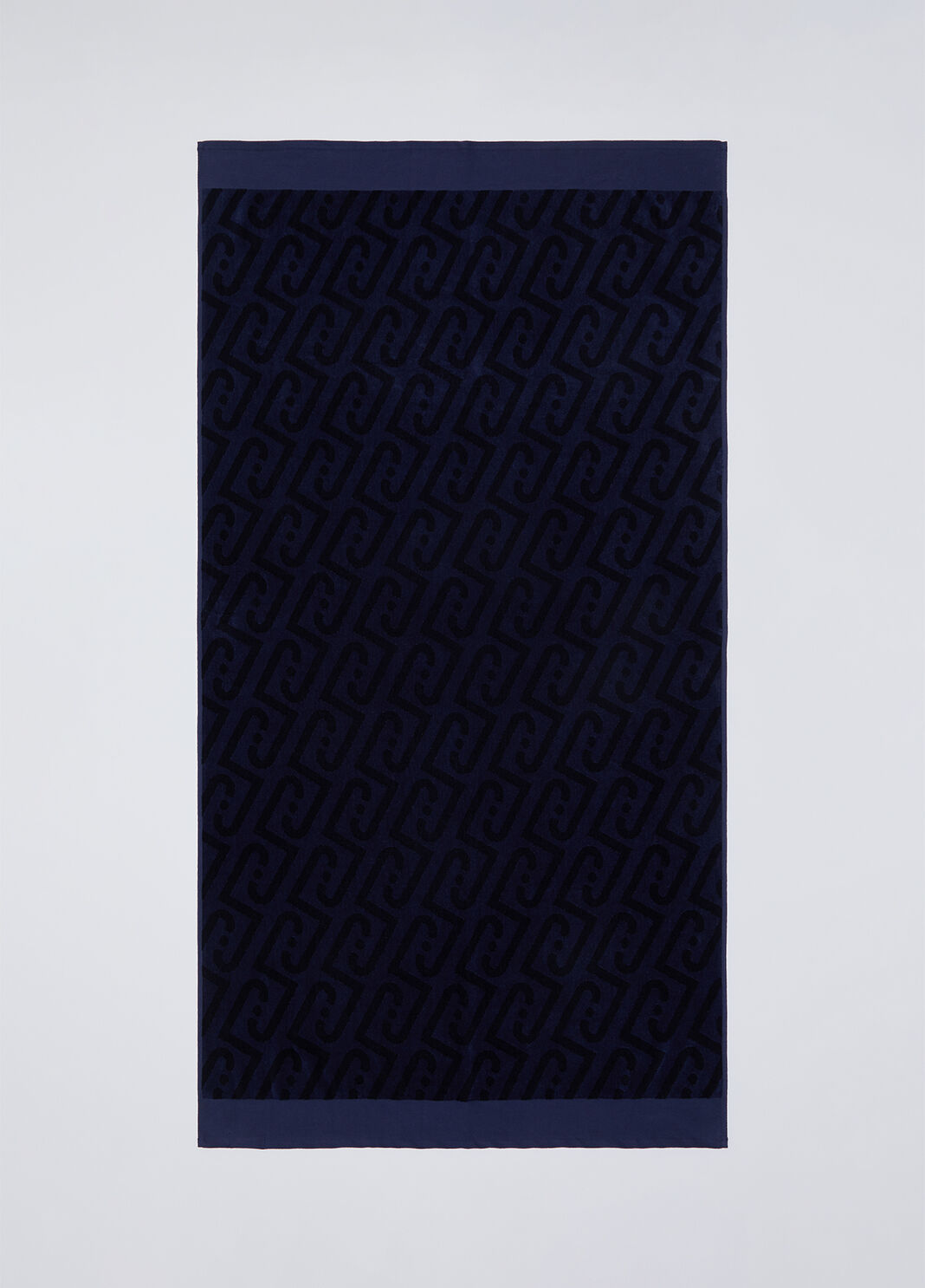 Monogram beach towel blue Liu Jo - large image number 2