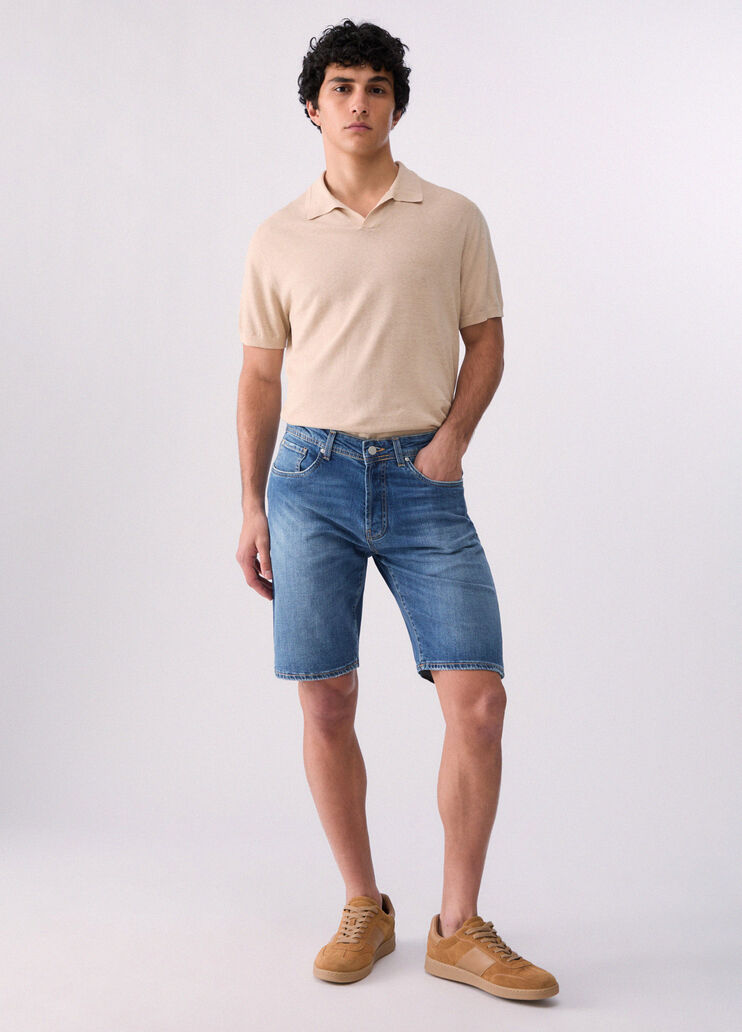 Denim Bermuda shorts blue denim Liu Jo - medium