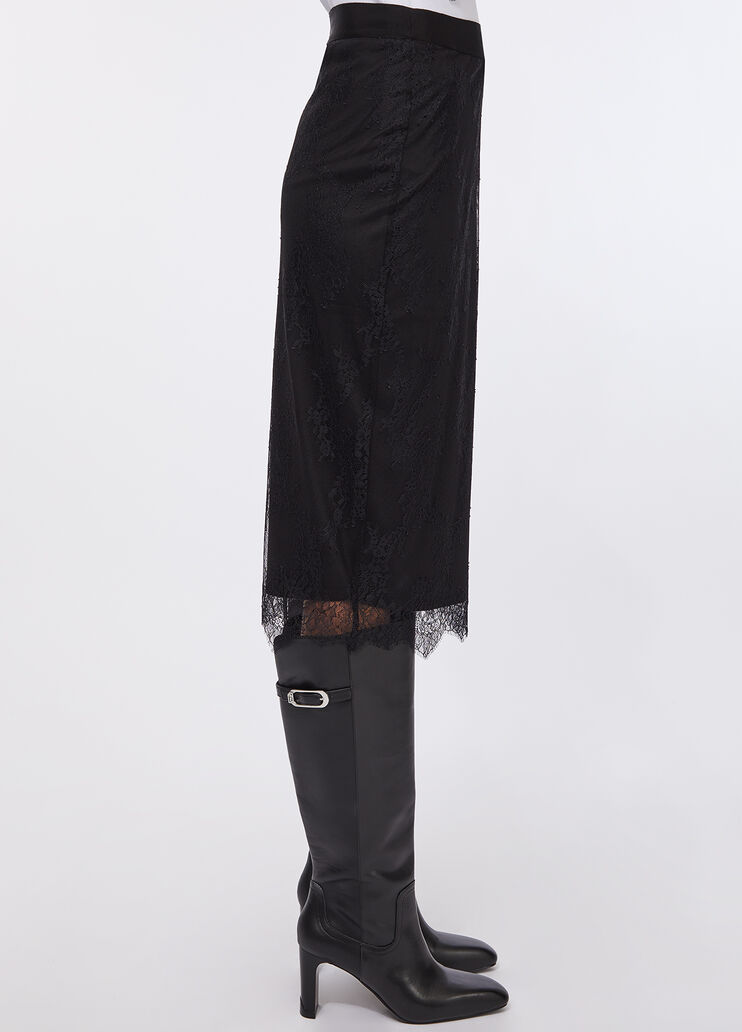 Lace skirt black Liu Jo - large image number 3