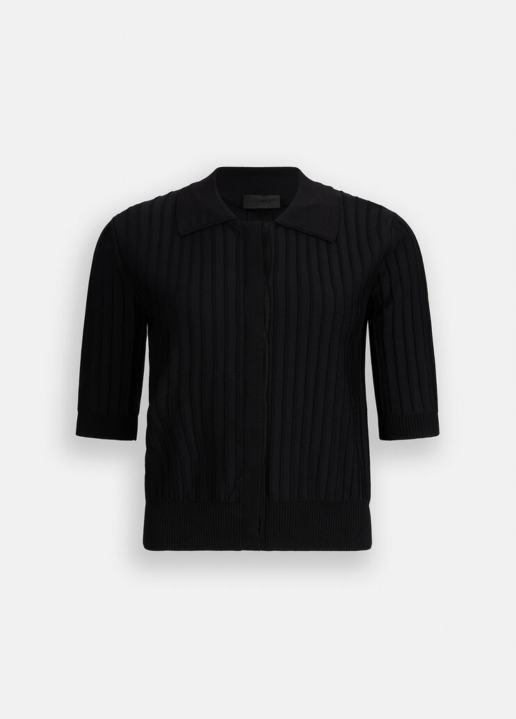 Cardigan Liu Jo Better  Schwarz Liu Jo - large image number 6