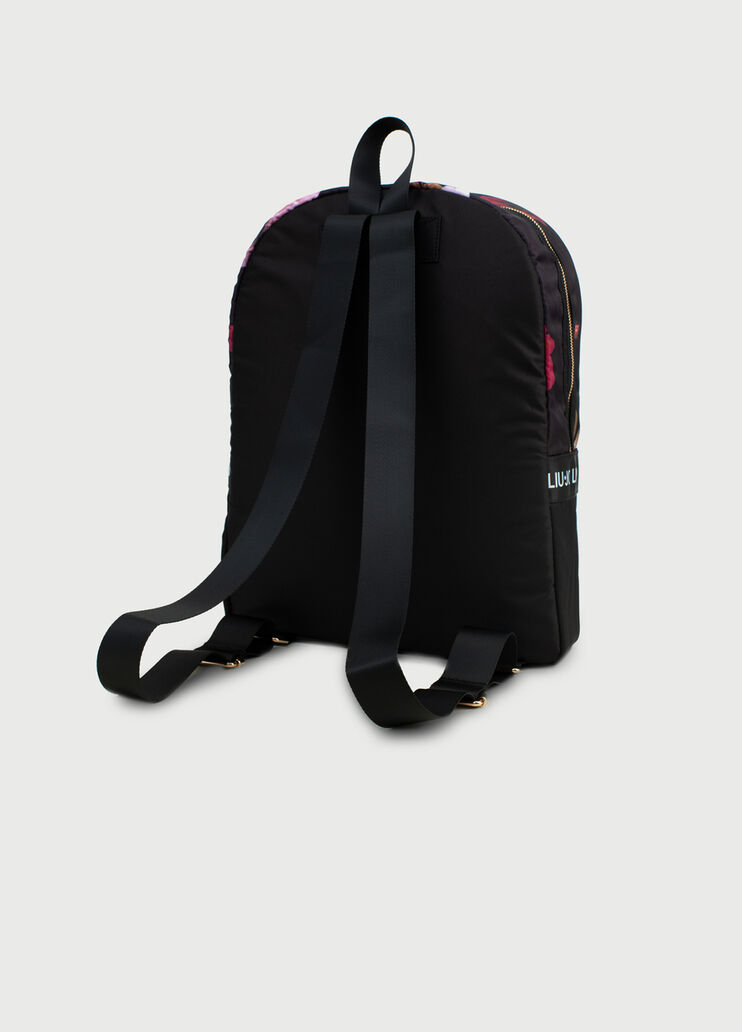 Floral backpack Black Liu Jo - large image number 3 Floral backpack Black Liu Jo - large image number 3