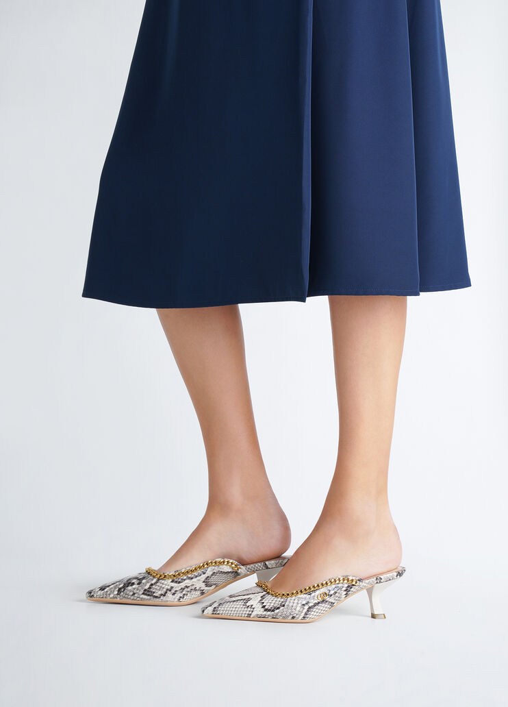 Python-print mules python print Liu Jo - medium Python-print mules python print Liu Jo - medium