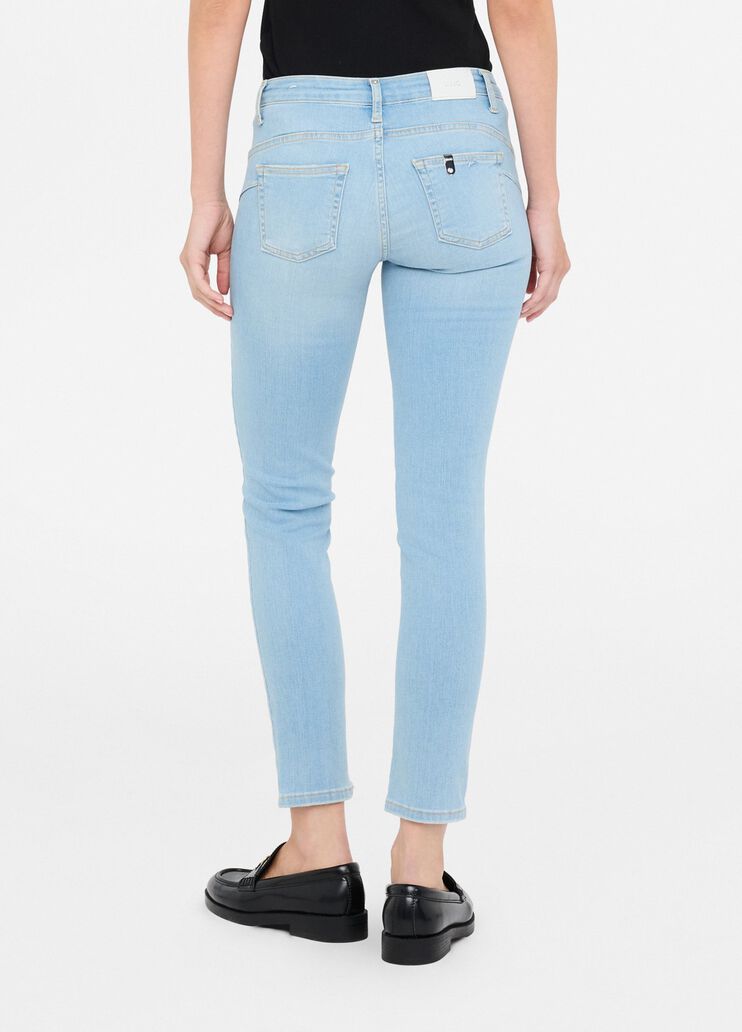 Jeans skinny bottom up