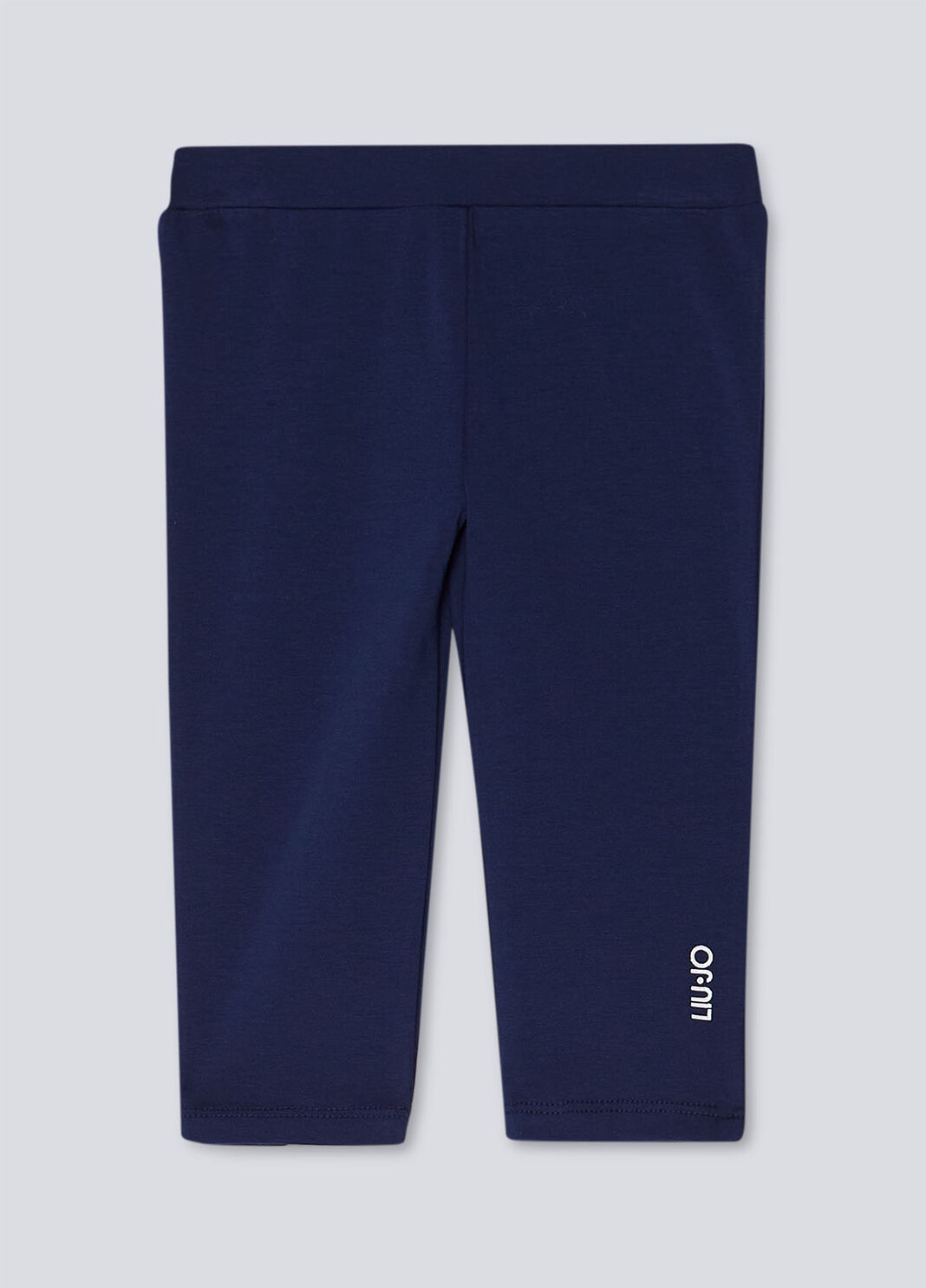 Leggings b&aacute;sicos con logotipo azul oscuro Liu Jo - large image number 0