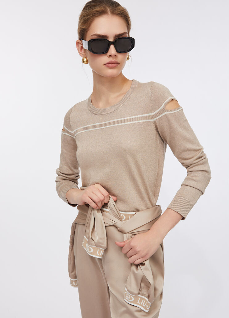 Liu Jo Better top champagne Liu Jo - large image number 2