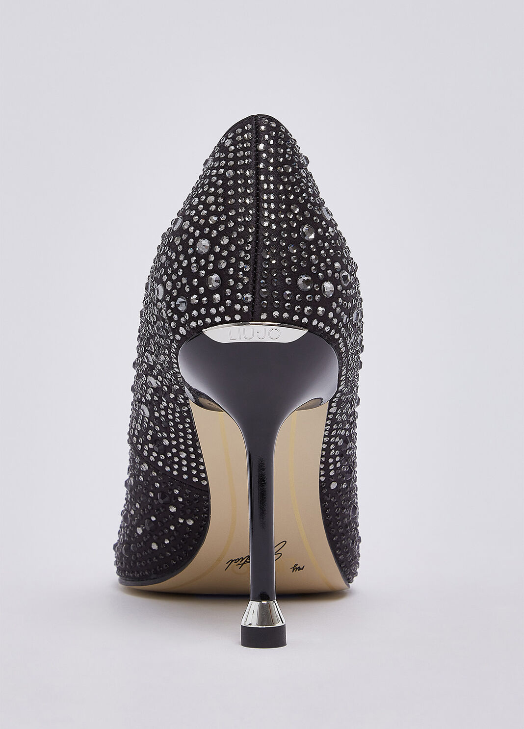 Pumps all-over rhinestones black Liu Jo - large image number 7