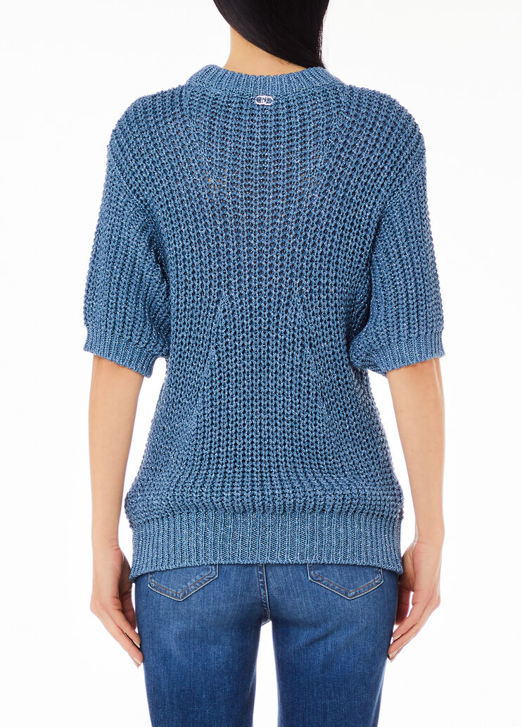 Lurex®-Pullover Blau Liu Jo - medium Lurex®-Pullover Blau Liu Jo - medium