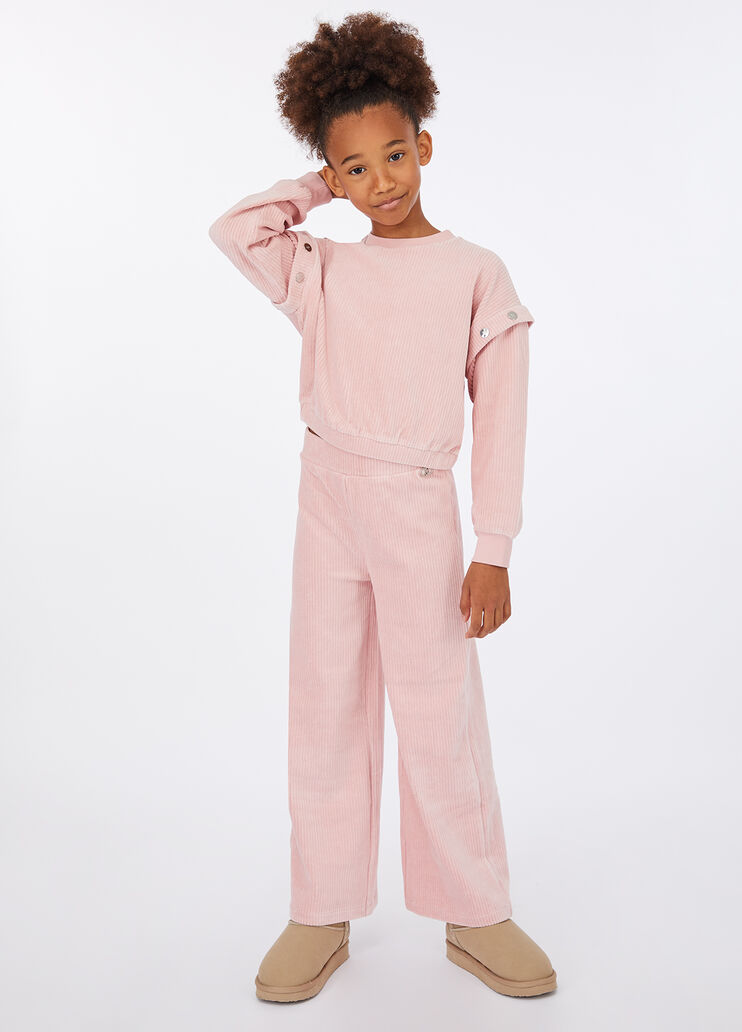 Pantalon en velours rose Liu Jo - medium Pantalon en velours rose Liu Jo - medium