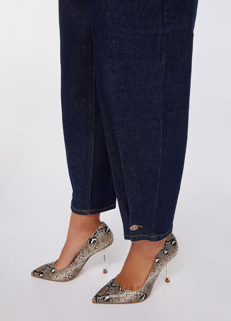 Cropped balloon jeans classic wash Liu Jo - large image number 3