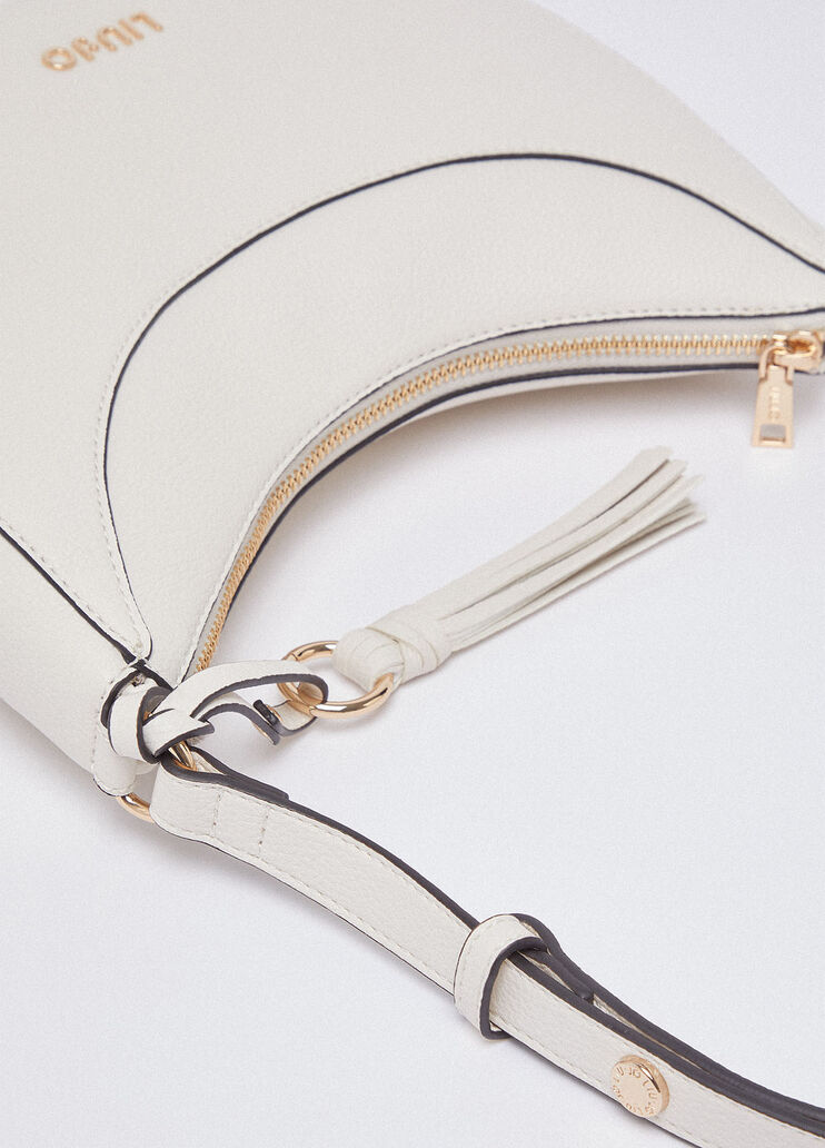 Borsa hobo media con charm panna Liu Jo - large image number 4