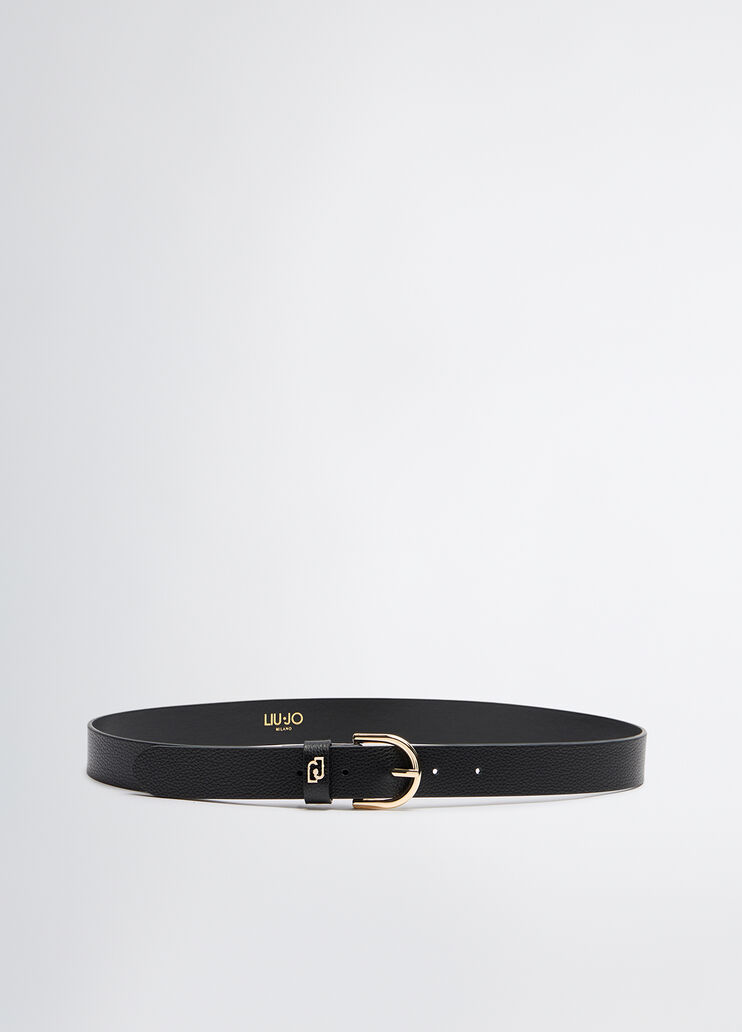 Ceinture en cuir noir Liu Jo - medium