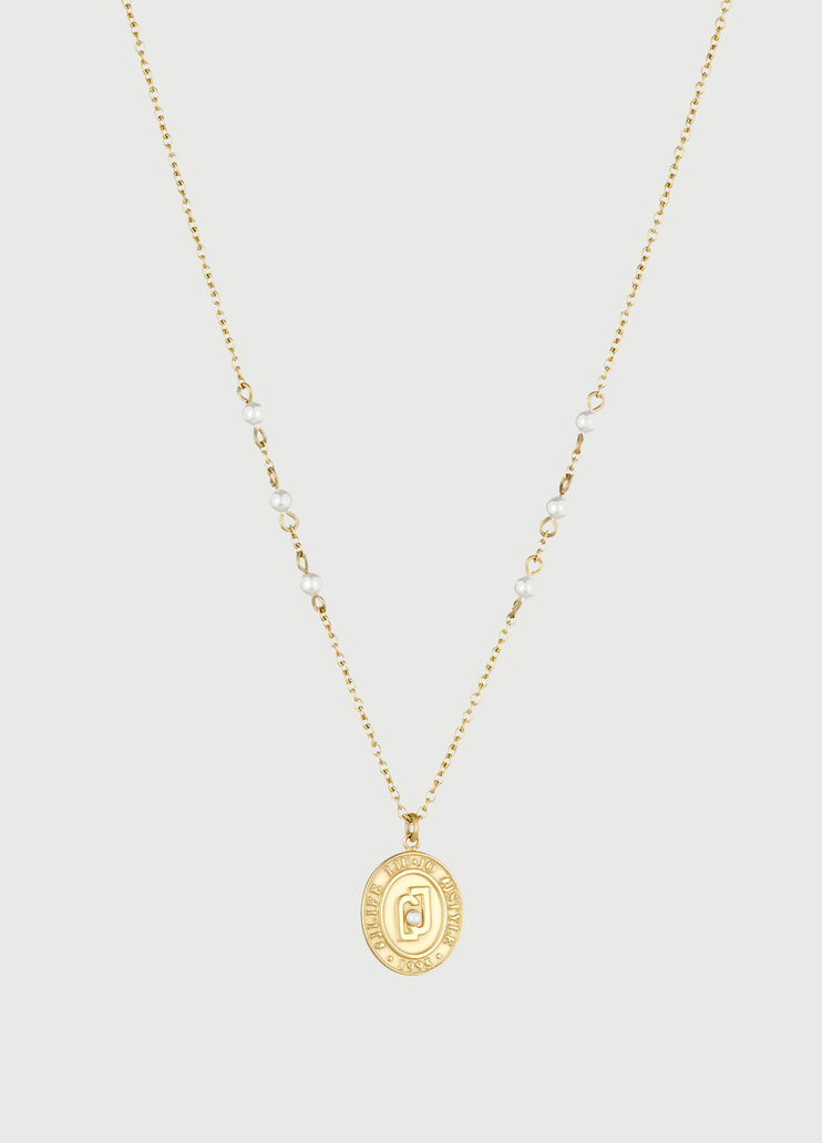 Liu Jo necklace with charm gold-colour Liu Jo - large image number 1 Liu Jo necklace with charm gold-colour Liu Jo - large image number 1