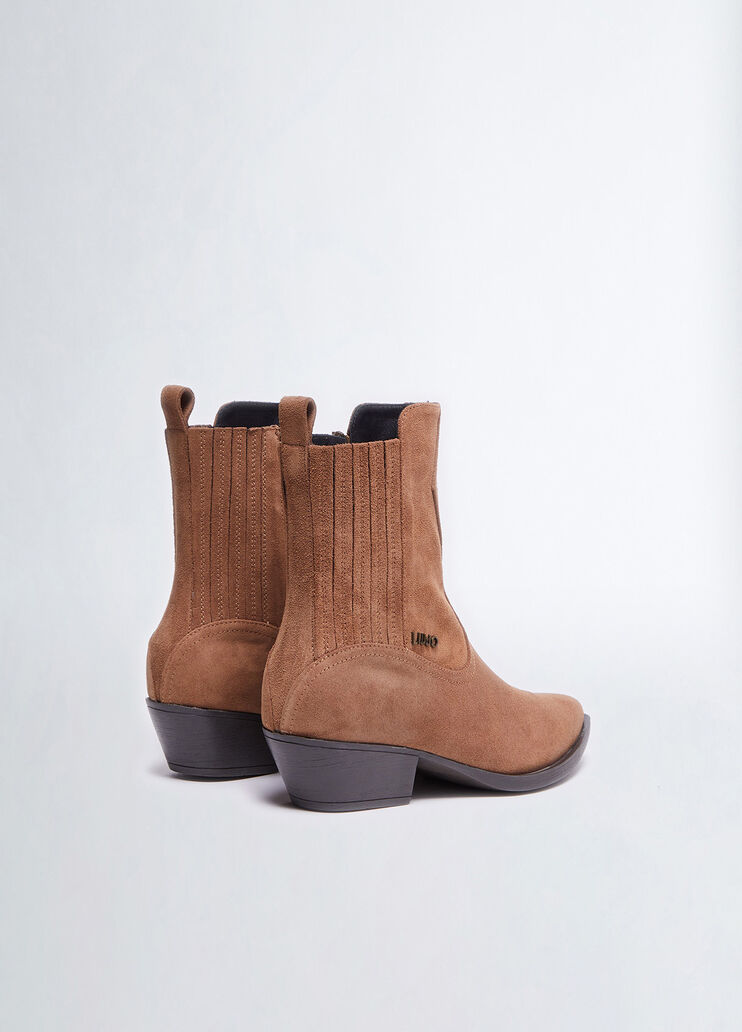 Santiags en daim marron Liu Jo - large image number 1