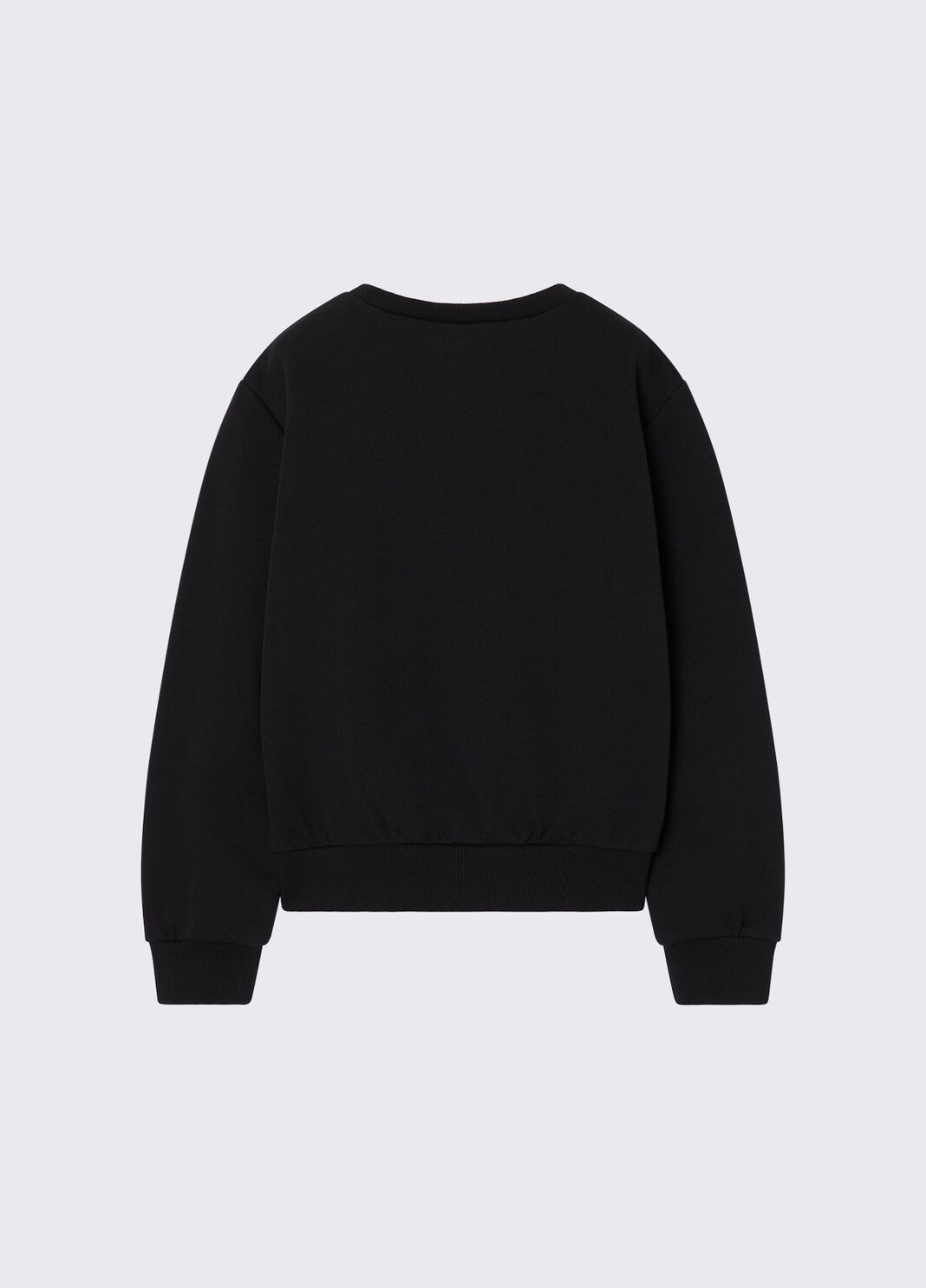 Sweat-shirt avec logo noir Liu Jo - large image number 3