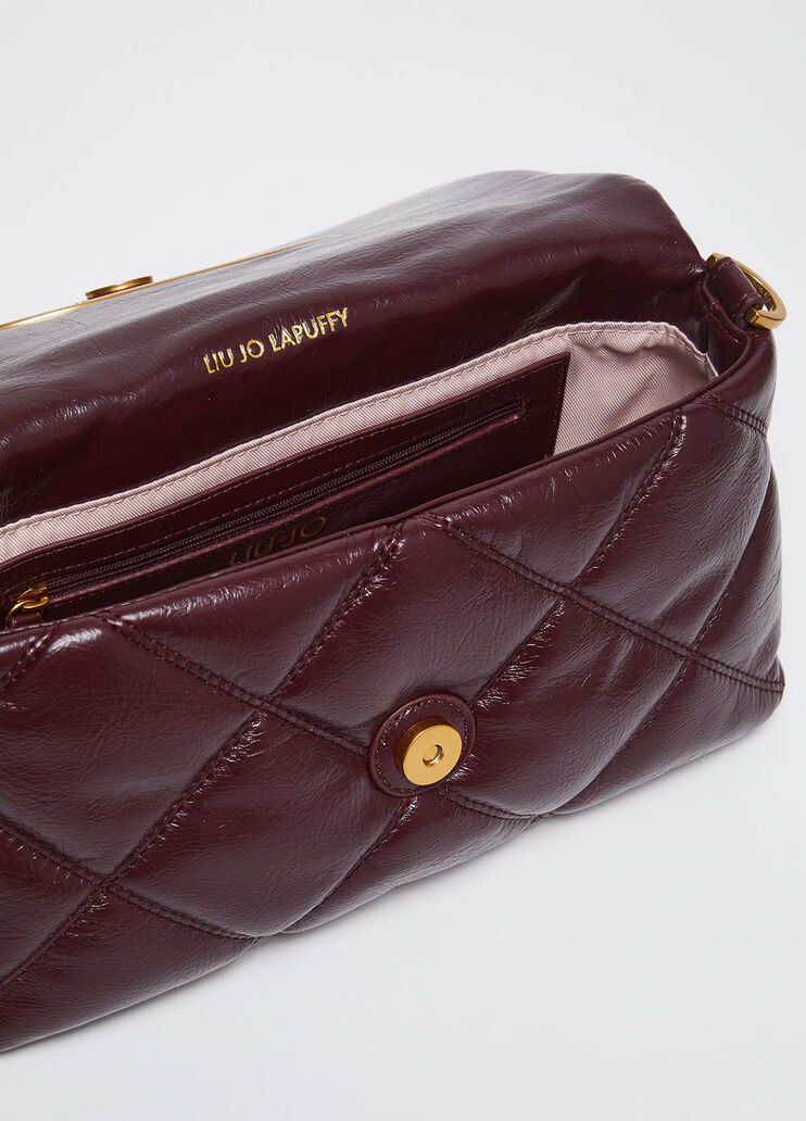 Quilted LaPuffy bag burgundy Liu Jo - large image number 6 Quilted LaPuffy bag burgundy Liu Jo - large image number 6