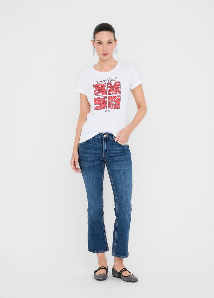 Liu Jo Better T-shirt white Liu Jo - large image number 5 Liu Jo Better T-shirt white Liu Jo - large image number 5