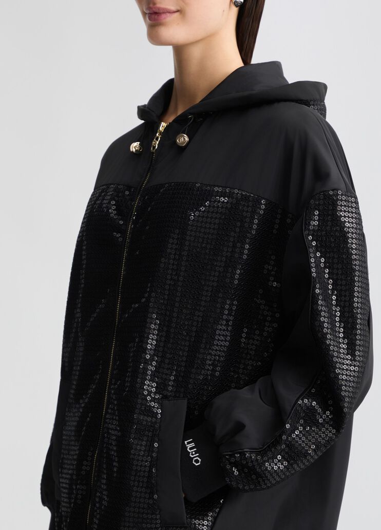 Jacket with Sequins black Liu Jo - large image number 3 Jacket with Sequins black Liu Jo - large image number 3