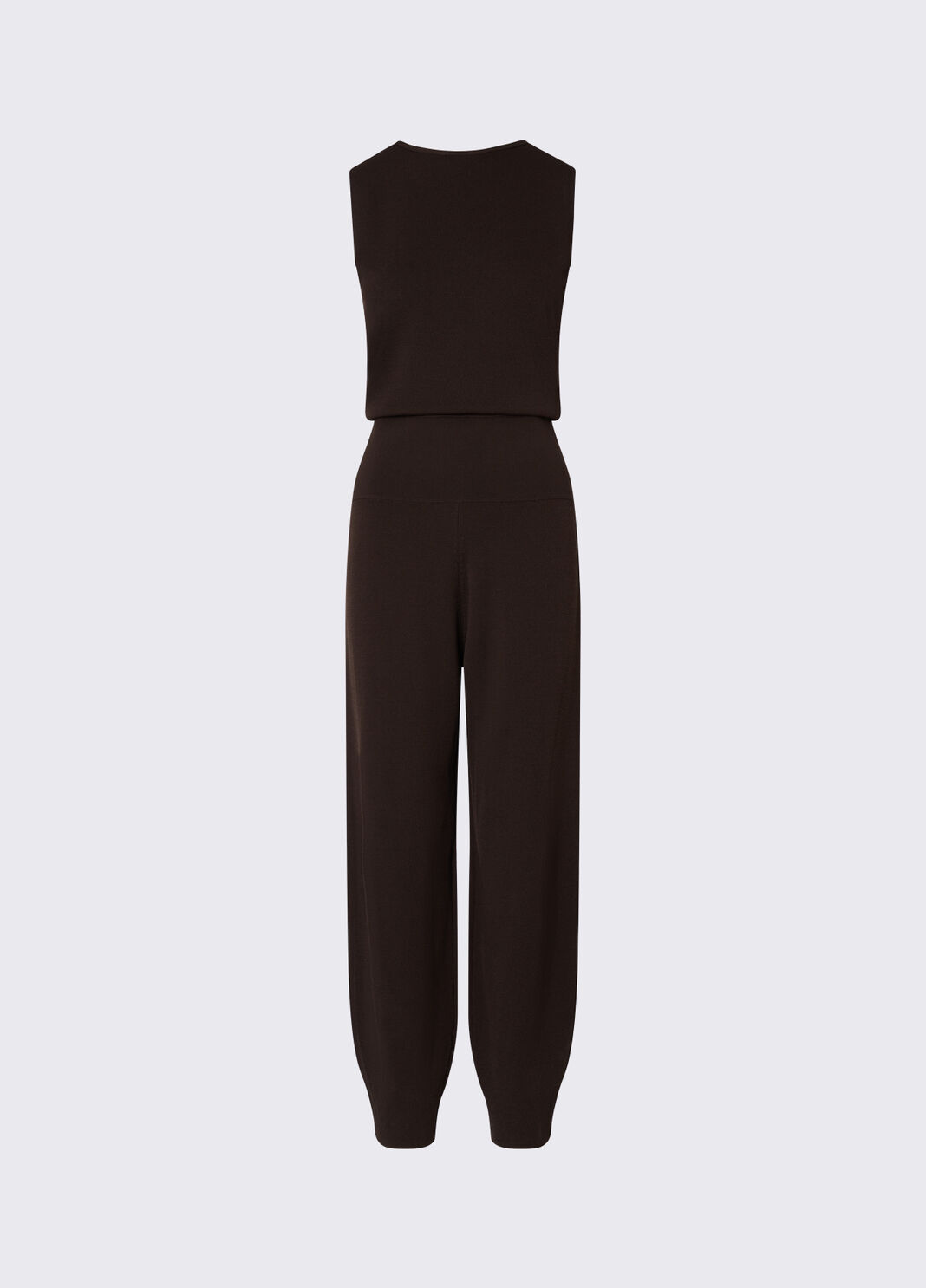Long knitted jumpsuit mocha Liu Jo - large image number 6