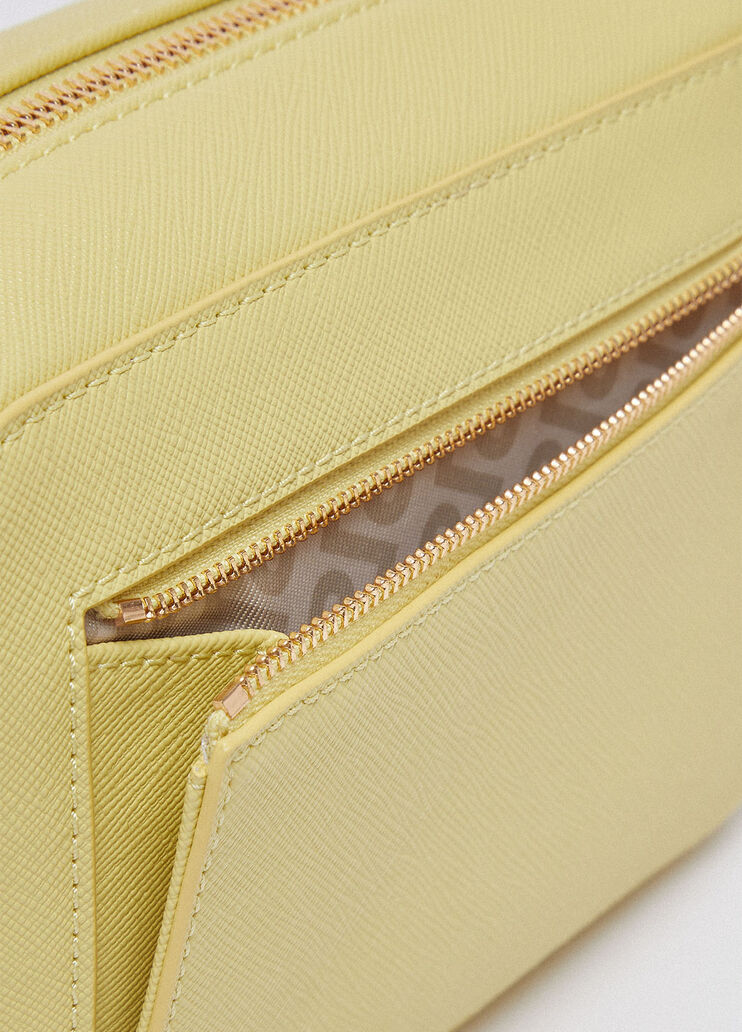 Umh&auml;ngetasche mit Logo gelb Liu Jo - medium