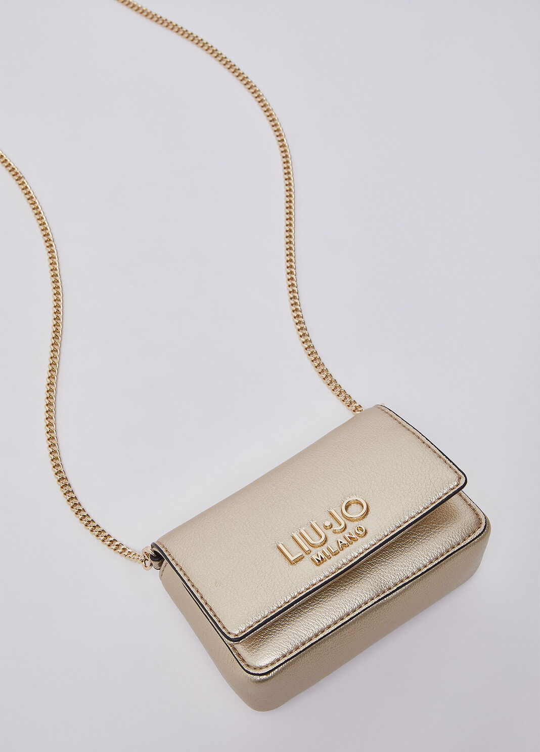 Mini crossbody bag light beige Liu Jo - large image number 5