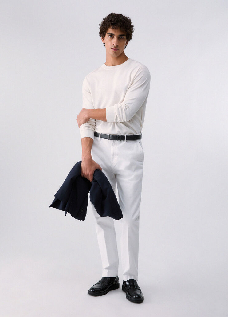Knit in cotton and silk white Liu Jo - medium