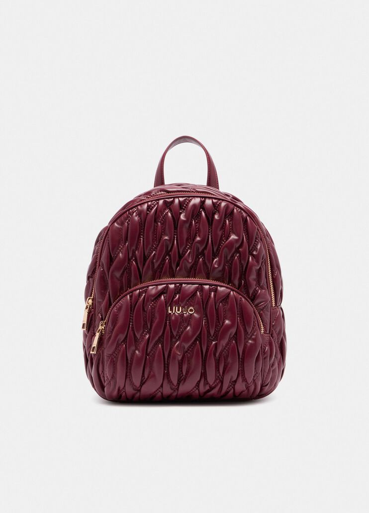 Quilted backpack  red Liu Jo - medium Quilted backpack  red Liu Jo - medium
