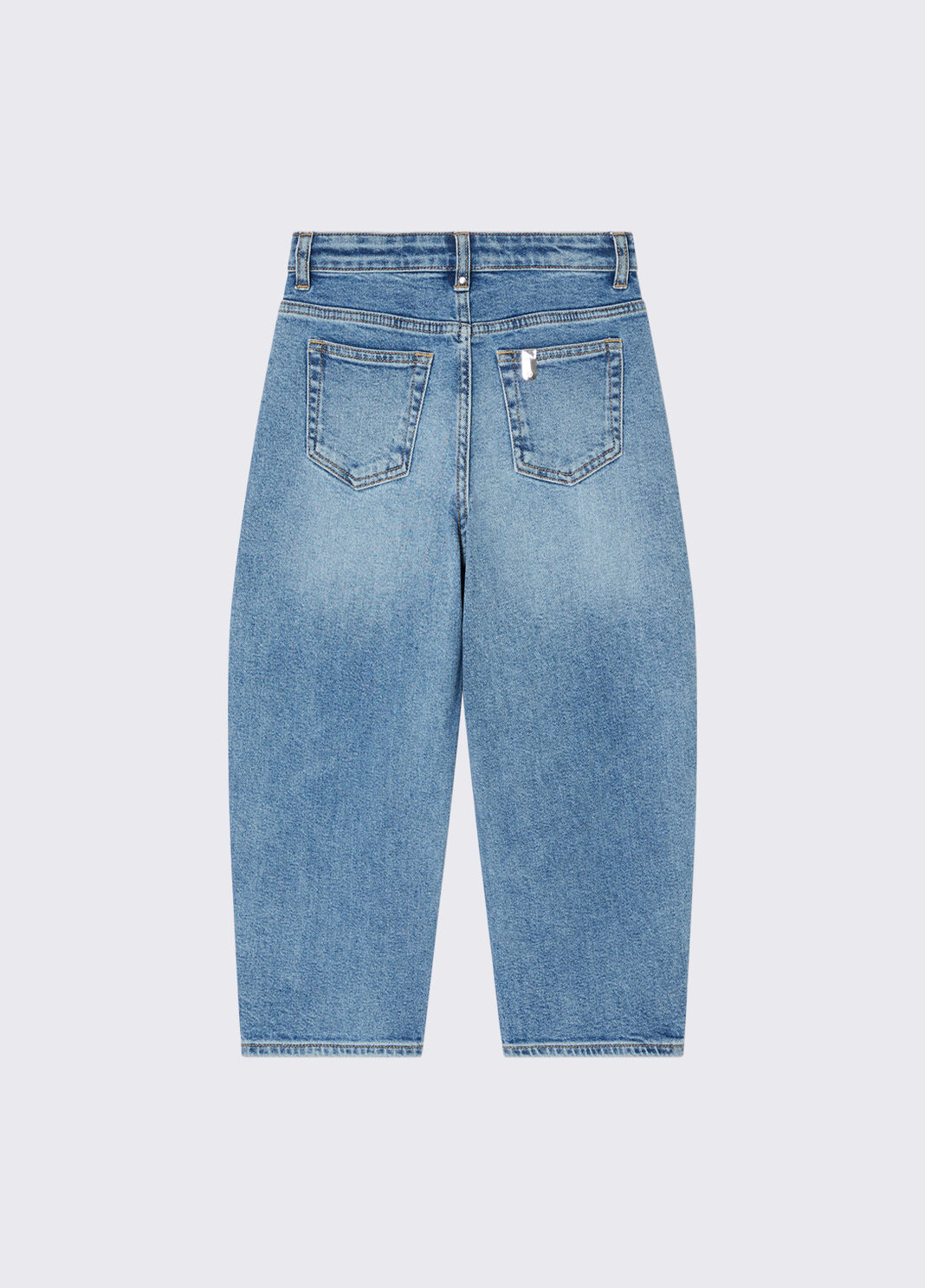 Balloon pants with embellishments blue denim Liu Jo - large image number 3