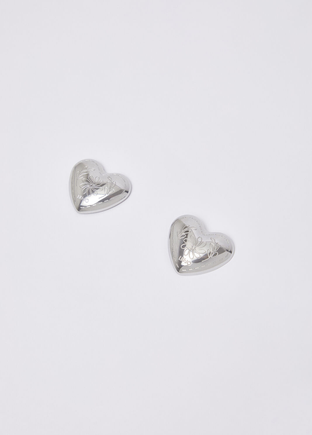 Earrings with pattern a heart gold Liu Jo - large image number 1