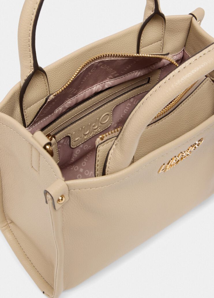 Sac petit format avec charm beige Liu Jo - large image number 6