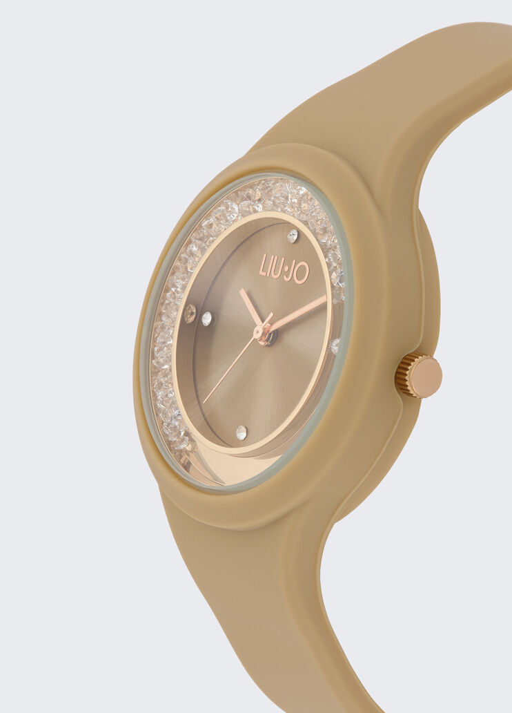 Silicone watch with brill brown Liu Jo - large image number 2