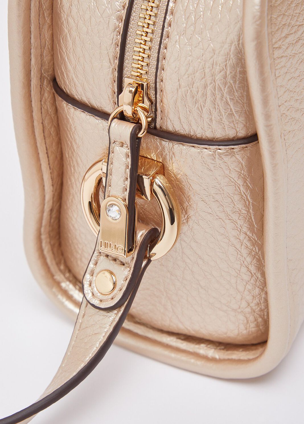 Medium Liu Jo Better crossbody bag light gold Liu Jo - large image number 3