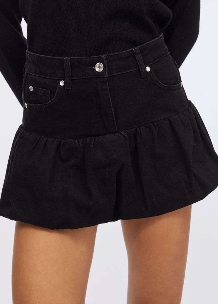 Minirock aus Denim Denim-Schwarz Liu Jo - large image number 3