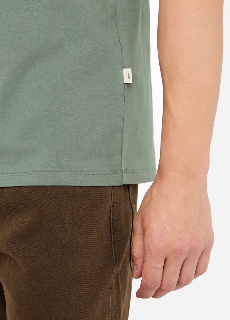 T-shirt en coton vert militaire Liu Jo - large image number 3 T-shirt en coton vert militaire Liu Jo - large image number 3