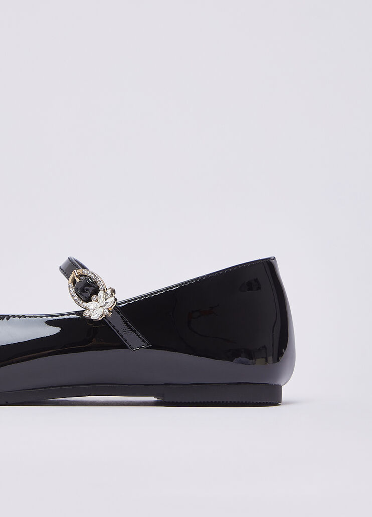 Ballerina aus Lack Schwarz Liu Jo - medium