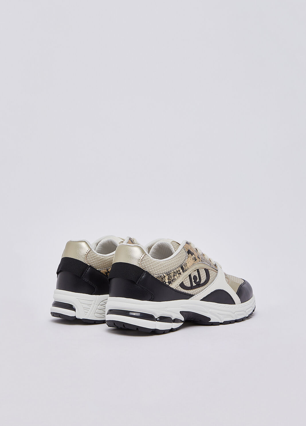 Sneakers im Python-Look Schwarz/Beige Liu Jo - large image number 2