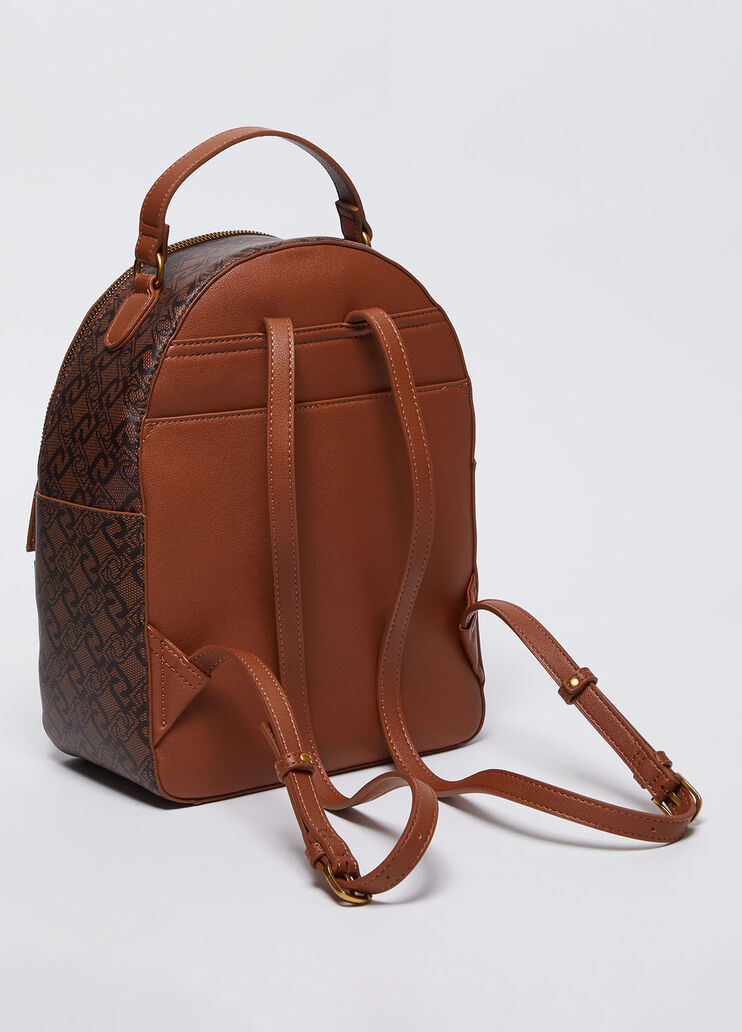 Monogram backpack brown Liu Jo - large image number 2