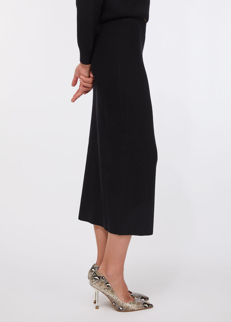 Long mesh skirt black Liu Jo - large image number 4