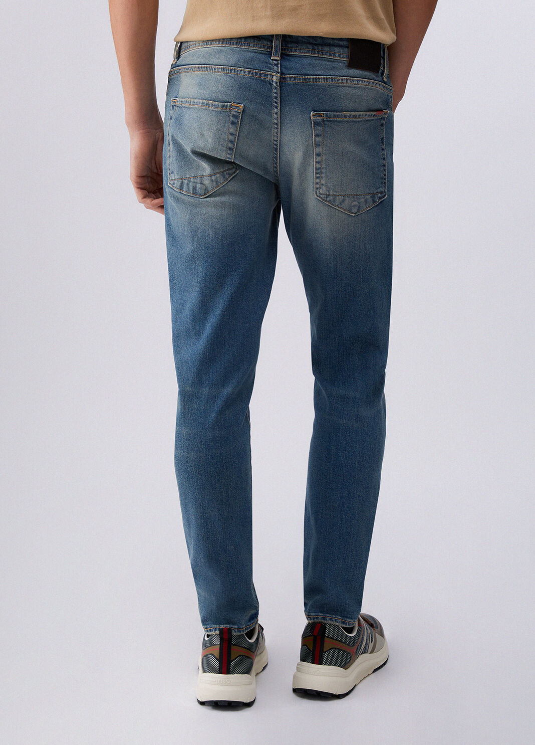 Jeans coupe fusel&eacute;e denim bleu Liu Jo - large image number 1