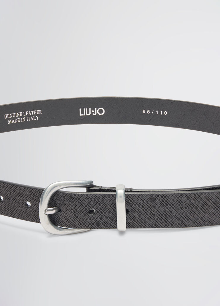 Leather belt black Liu Jo - large image number 4 Leather belt black Liu Jo - large image number 4