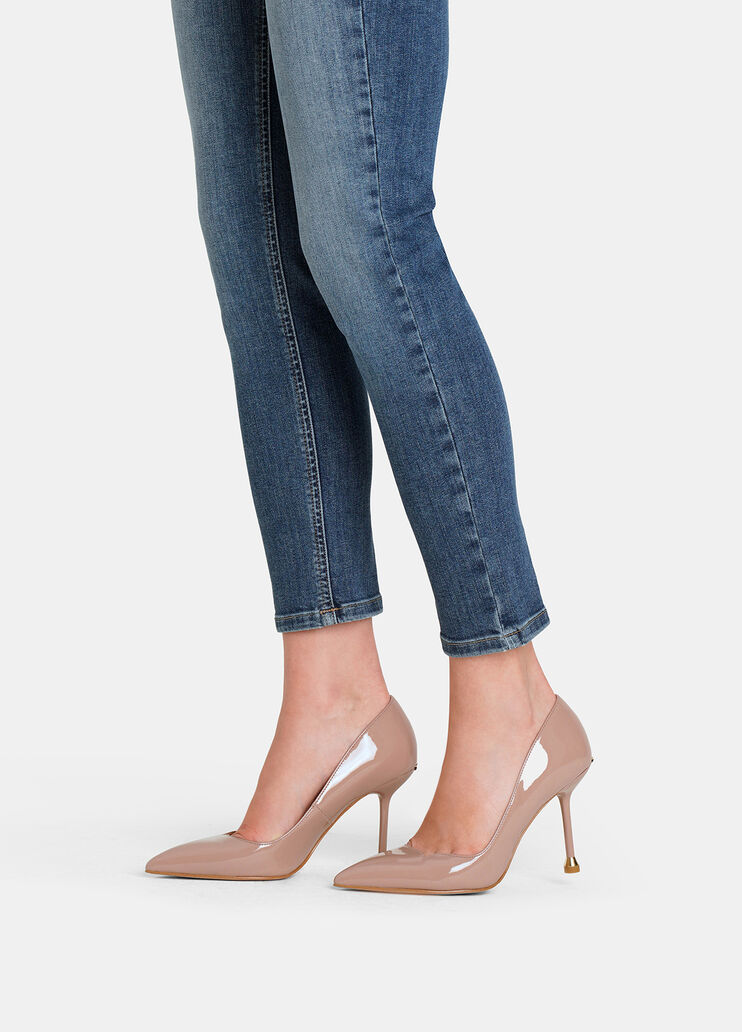 Patent leather court shoes nude Liu Jo - medium