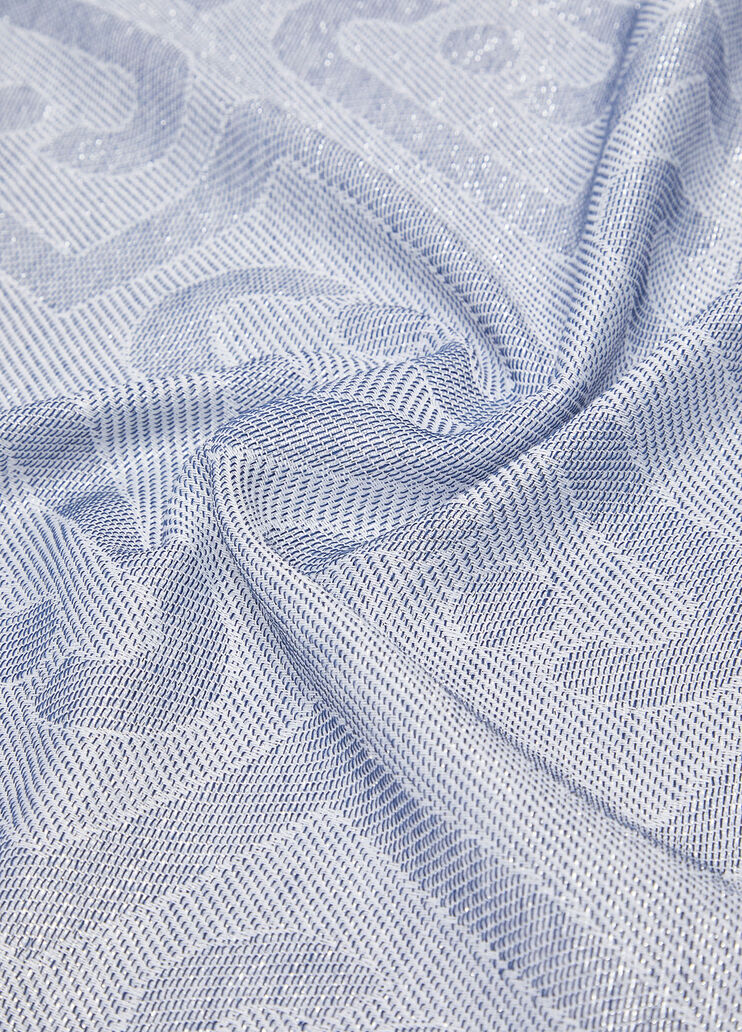 Stola in jacquard denim blu Liu Jo - medium