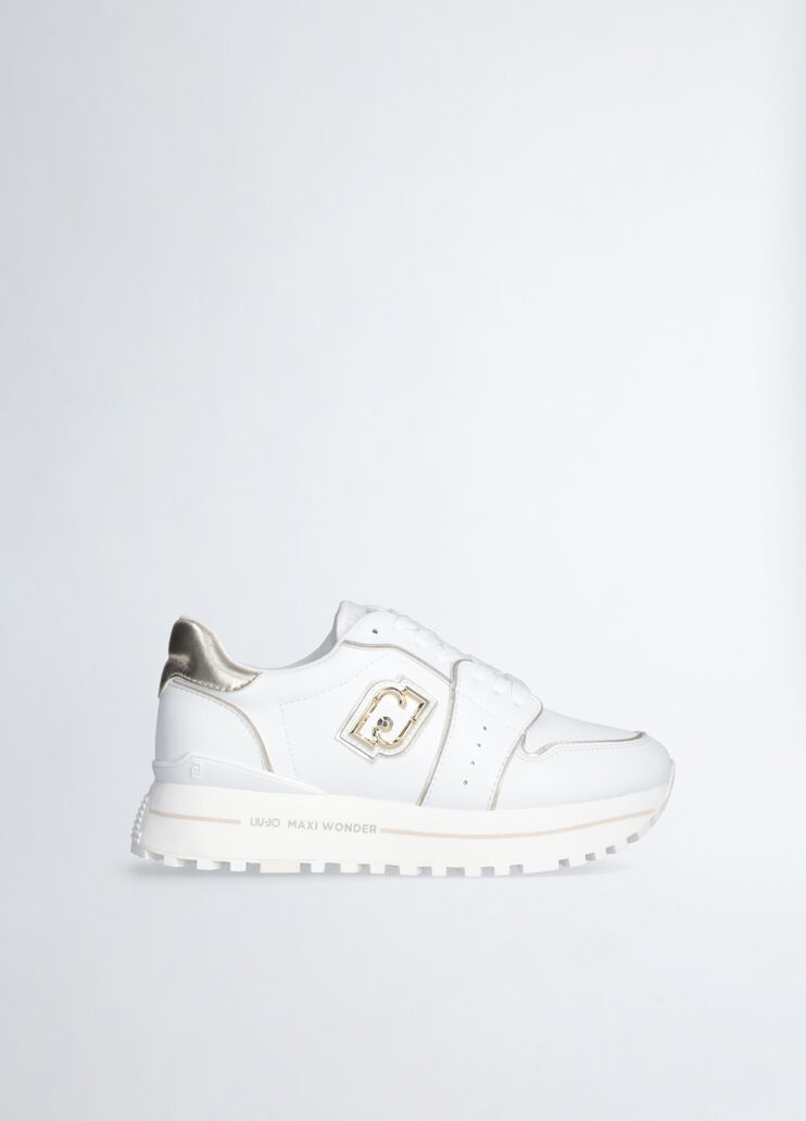 Leather platform sneakers white Liu Jo - medium Leather platform sneakers white Liu Jo - medium